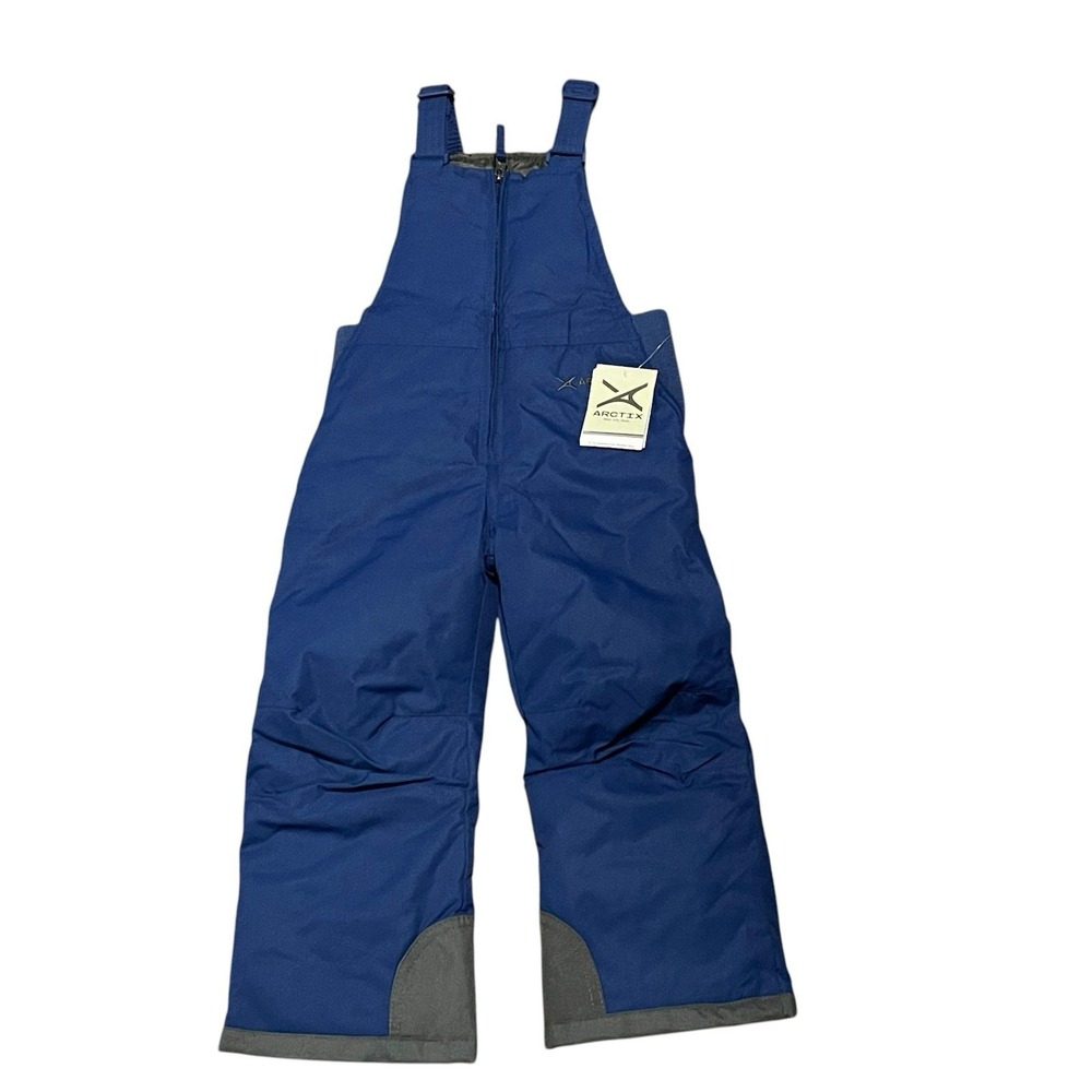 NEW 4T Arctix Snowpants Blue Bibs Overalls Snow Ski Pants Size 4 Boys Youth Girl